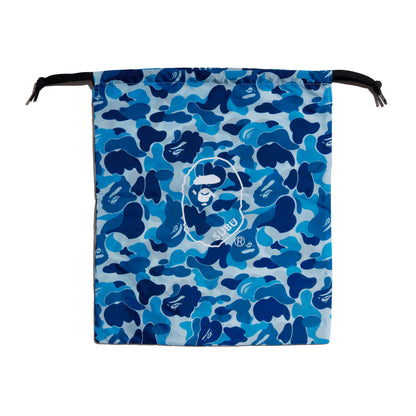 SUBU x BAPE® ABC CAMO PUFFER SANDALS BLUE