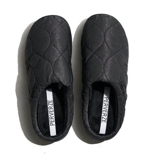 SUBU x PERVERZE Puffer Winter Sandal Black