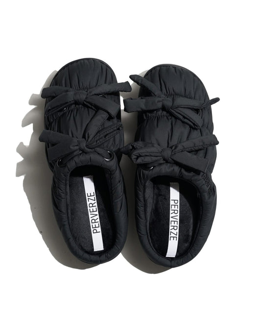 SUBU x PERVERZE Multiple Winter Sandal Black