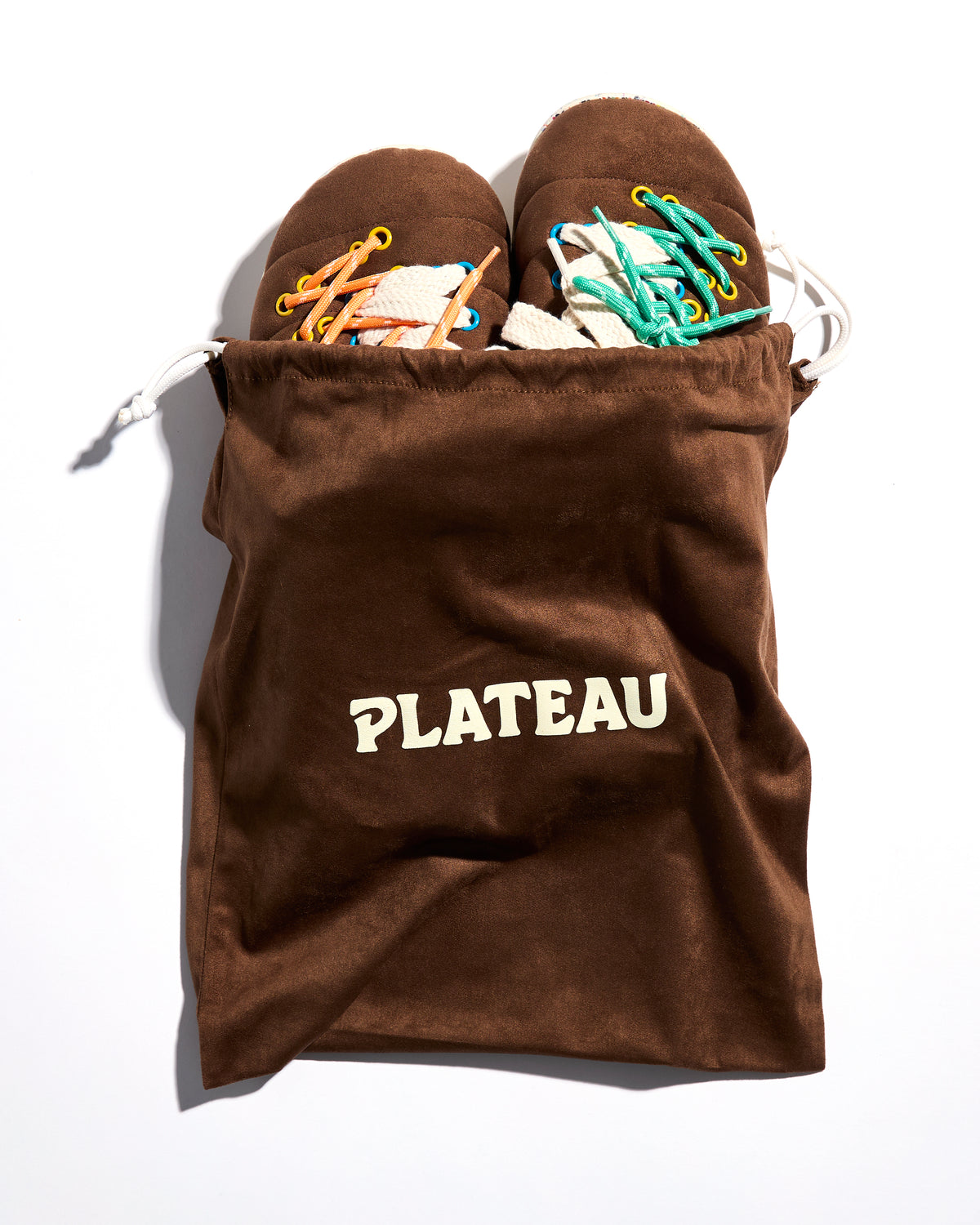 SUBU x PLATEAU Lace-Up Slipper