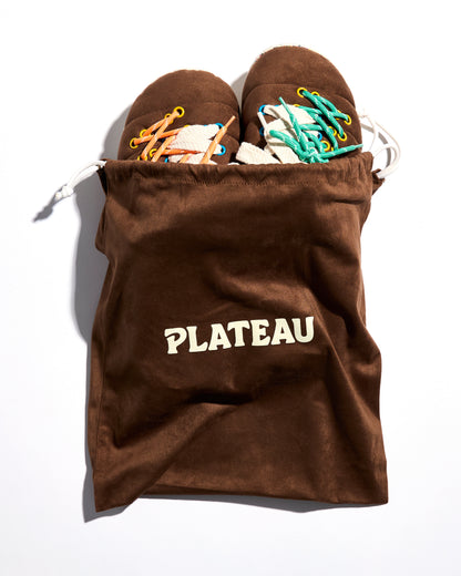 SUBU x PLATEAU Lace-Up Slipper