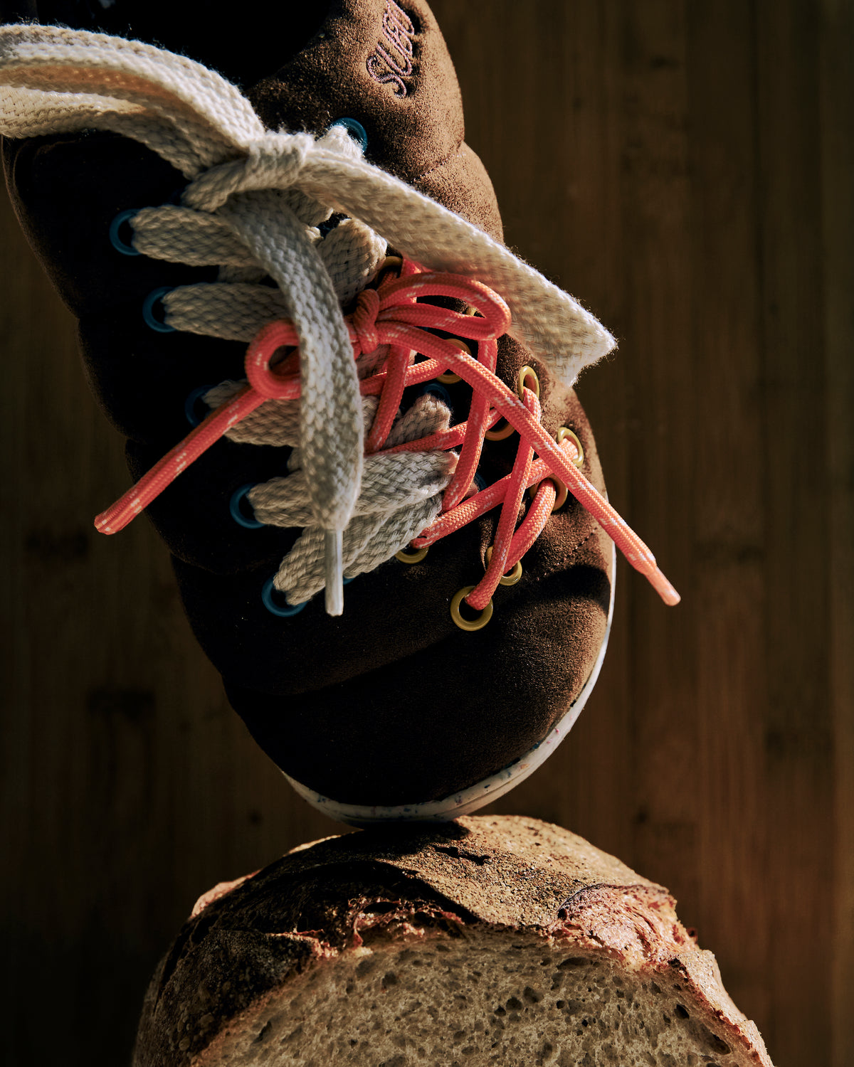 SUBU x PLATEAU Lace-Up Slipper