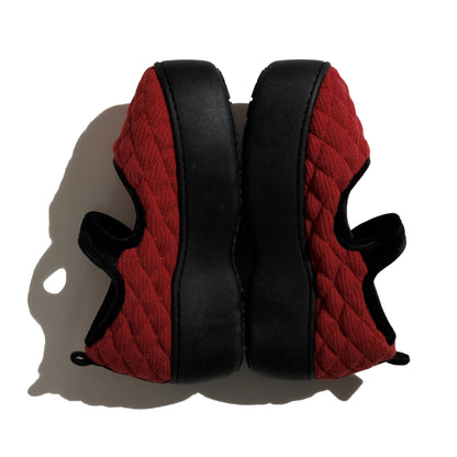 SUBU x ODAKHA mary jane quilting platform shoes RED
