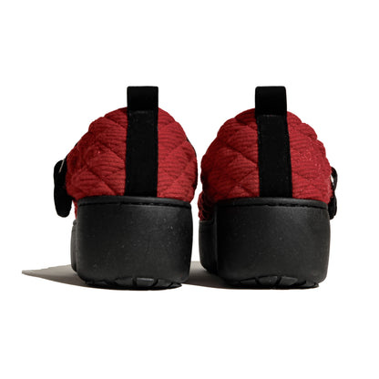 SUBU x ODAKHA mary jane quilting platform shoes RED