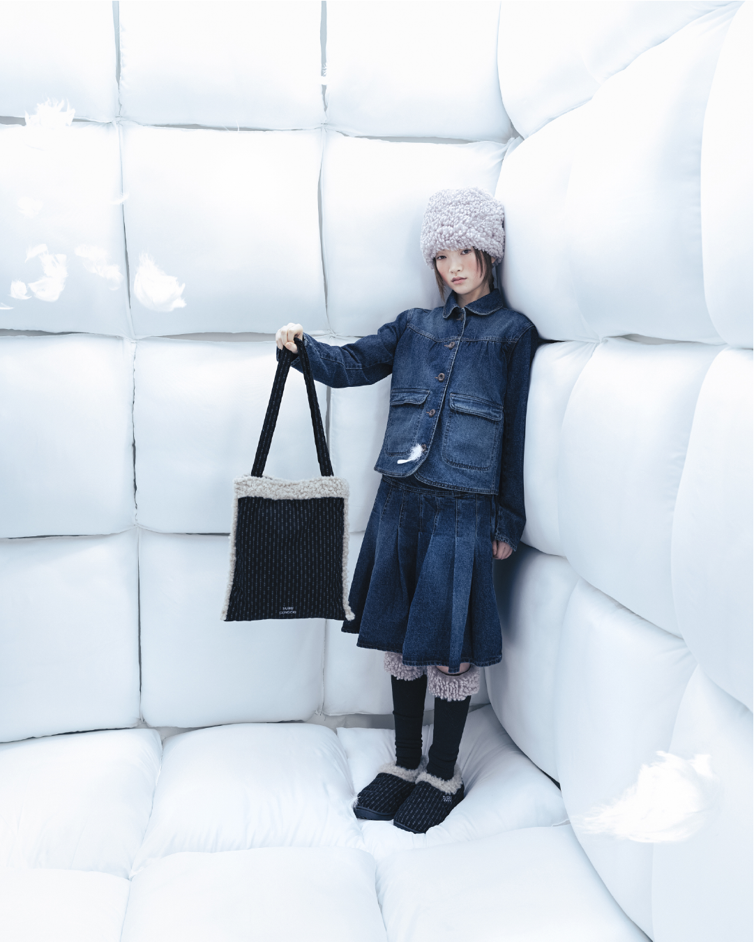 SUBU x COYSEIO SNUG PADDING SHOES BLACK