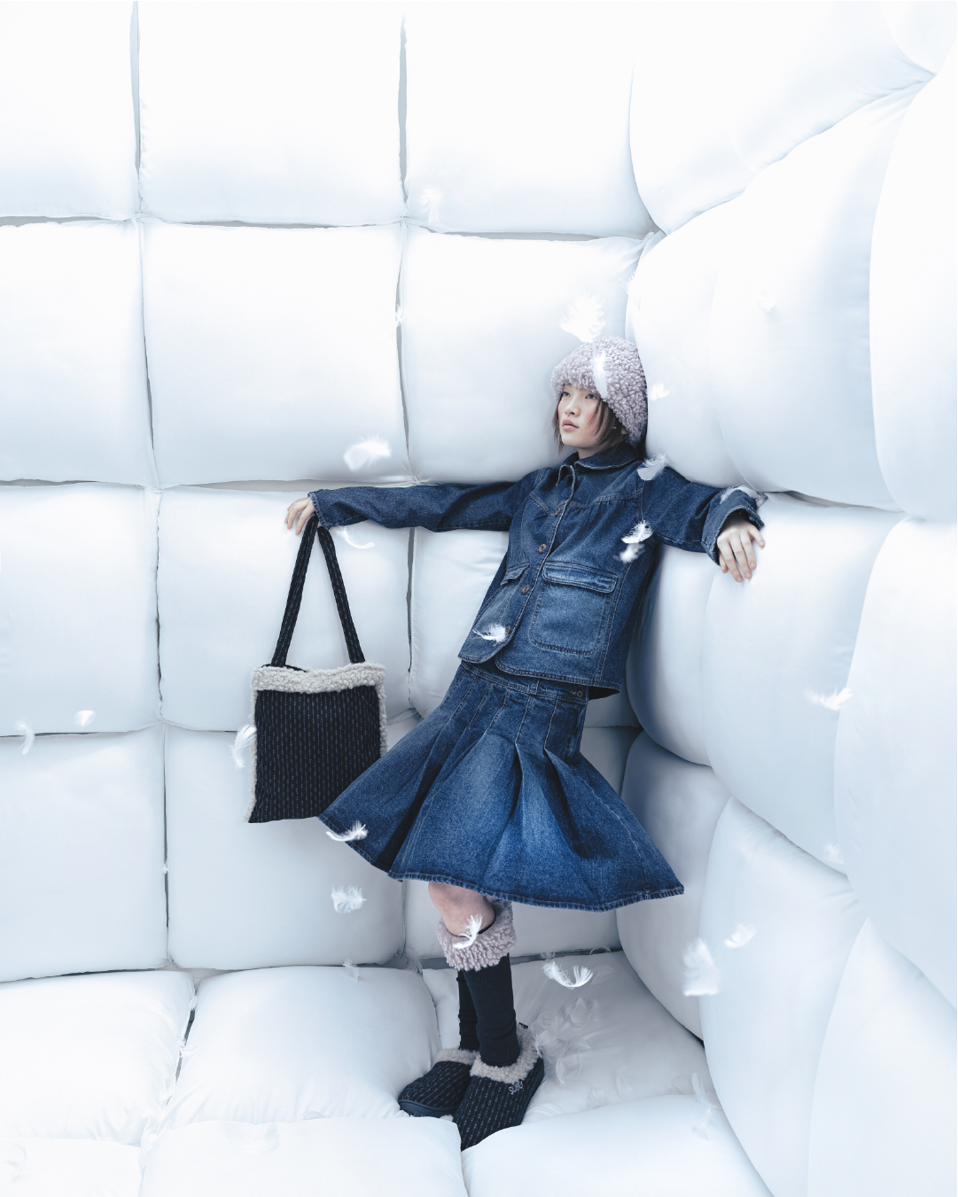 SUBU x COYSEIO SNUG PADDING SHOES BLACK