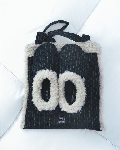 SUBU x COYSEIO SNUG PADDING SHOES BLACK