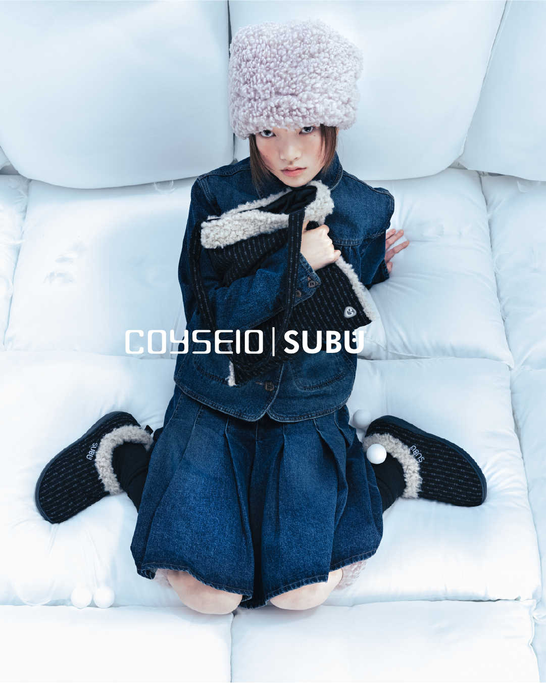 SUBU x COYSEIO SNUG PADDING SHOES BLACK