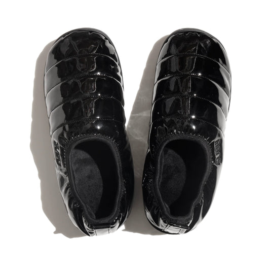 DOTS VAMP ENAMEL BLACK