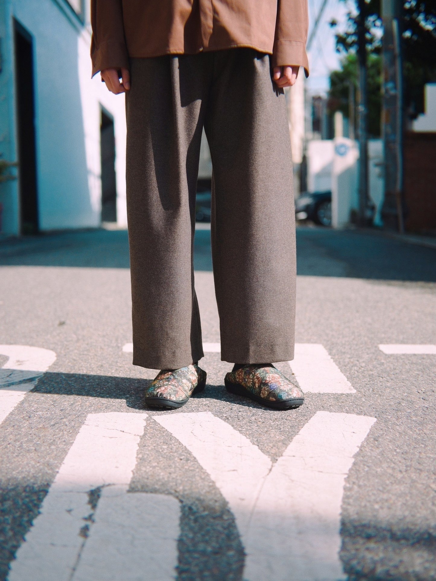 アウトドア 花柄 ボタニカル キャンプ 焚き火 燃えない 難燃