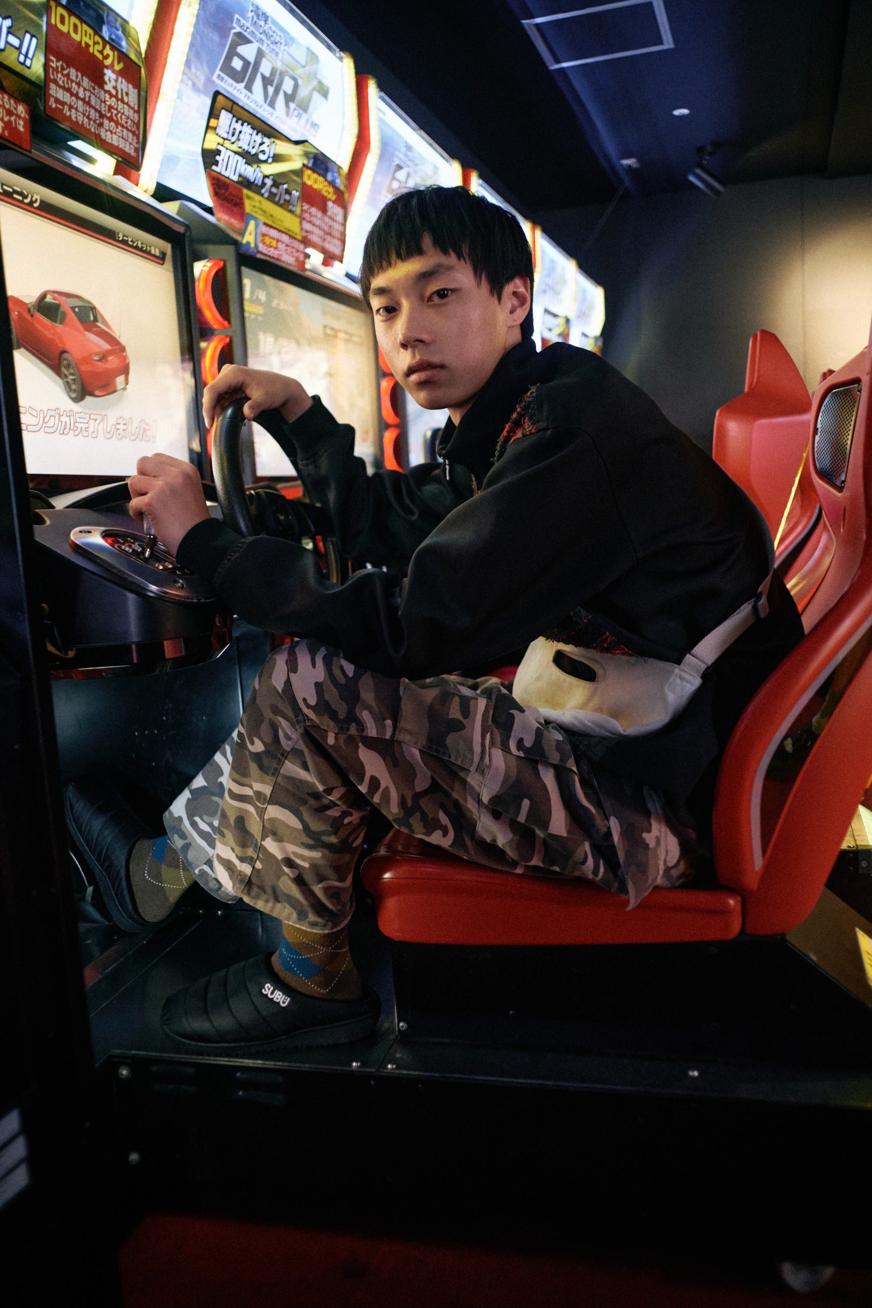 SUBU スブ すぶ 定番 ナイロン DUCKCAMO ダックカモ 迷彩 あったかい サンダル 冬用サンダル