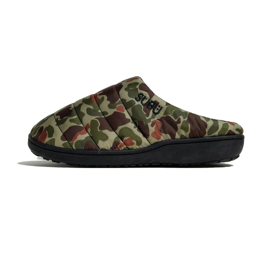 SUBU スブ すぶ 定番 ナイロン DUCKCAMO ダックカモ 迷彩 あったかい サンダル 冬用サンダル