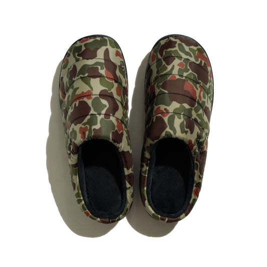 SUBU スブ すぶ 定番 ナイロン DUCKCAMO ダックカモ 迷彩 あったかい サンダル 冬用サンダル