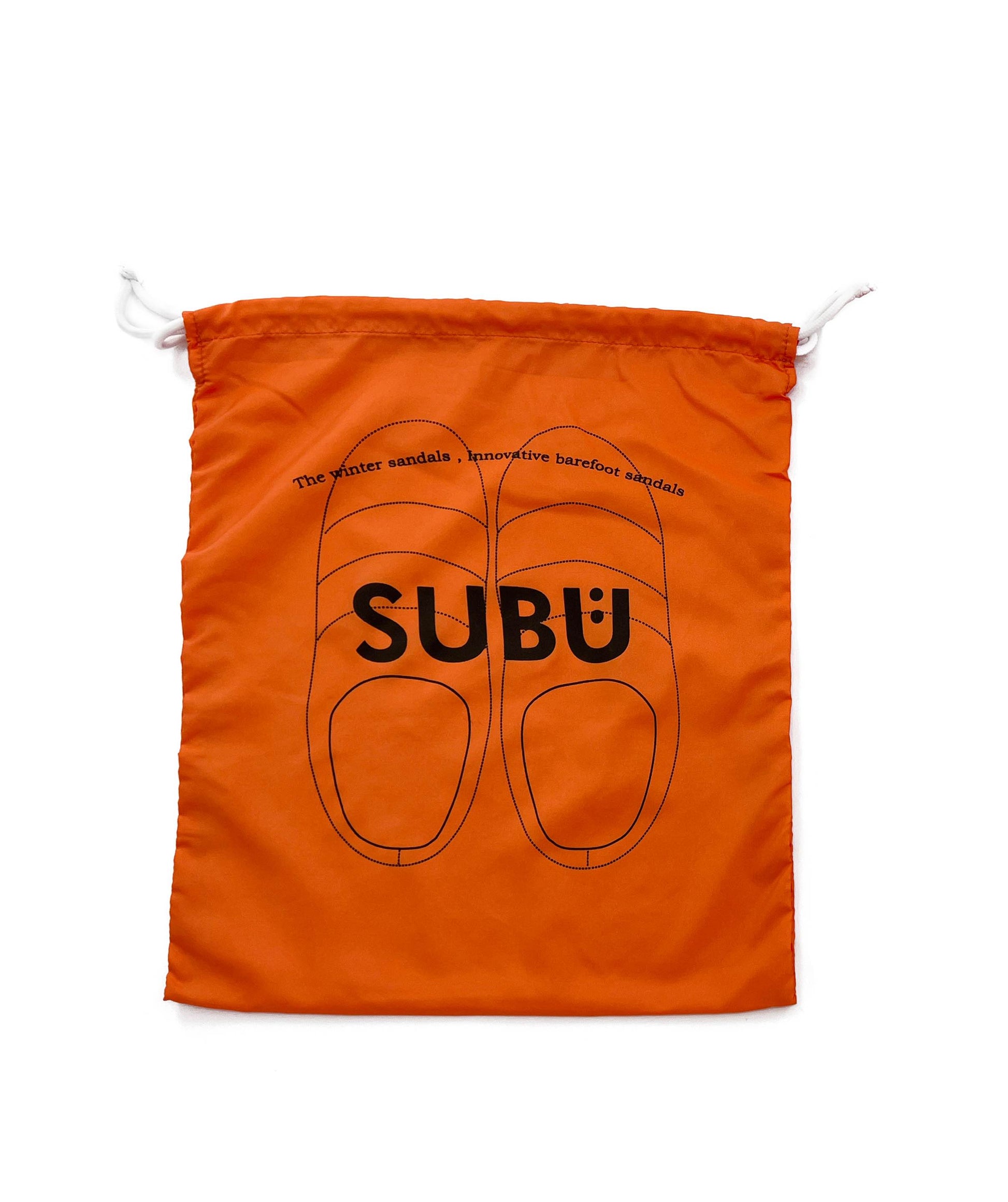 SUBU スブ すぶ 定番 ナイロン オレンジ ORANGE あったかい サンダル 冬用サンダル