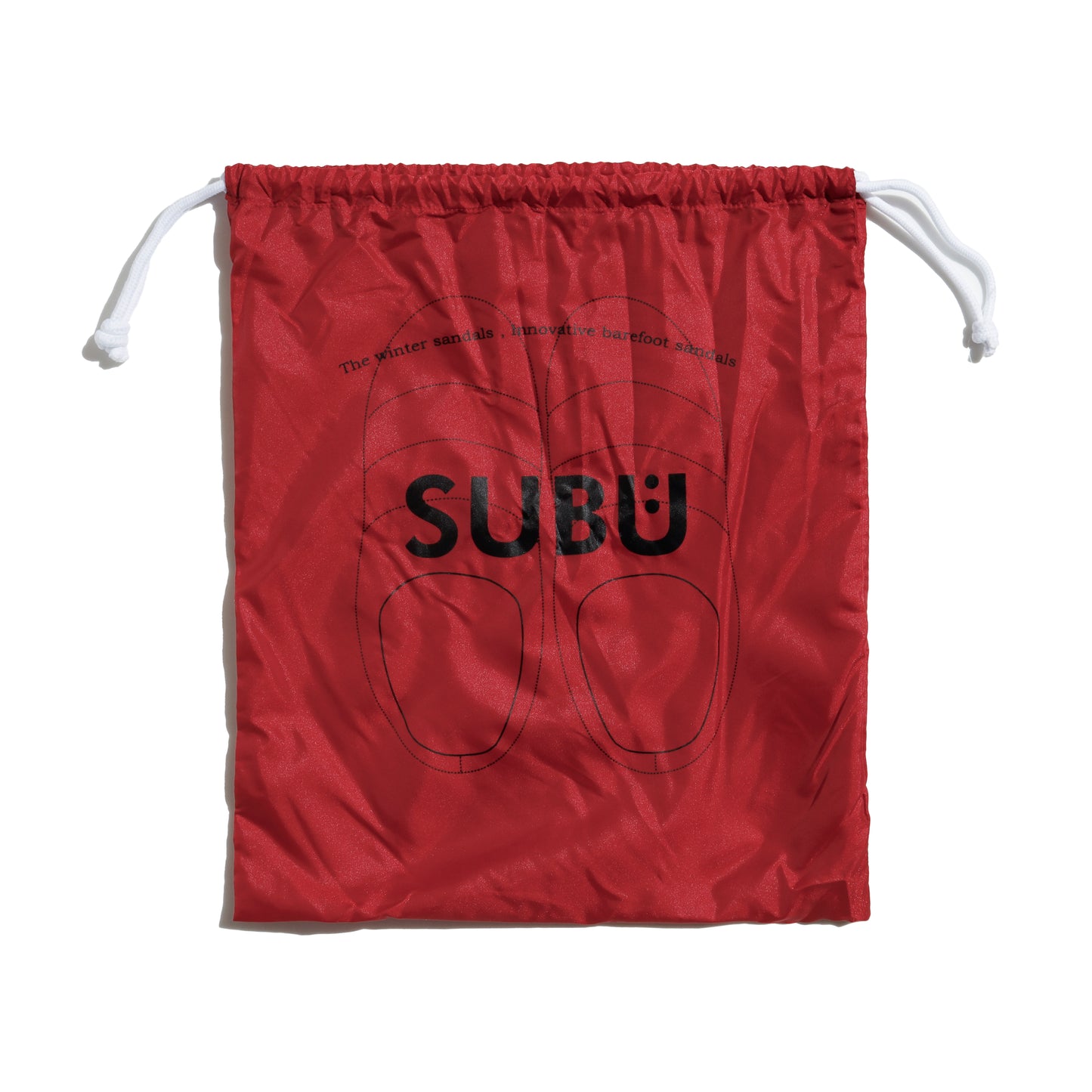 SUBU スブ すぶ 定番 ナイロン RED 赤 あったかい サンダル 冬用サンダル