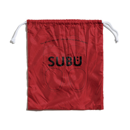 SUBU スブ すぶ 定番 ナイロン RED 赤 あったかい サンダル 冬用サンダル