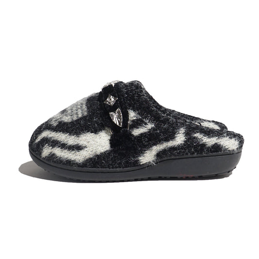 SUBU x TOGA KNIT SLIP-ON BLACK