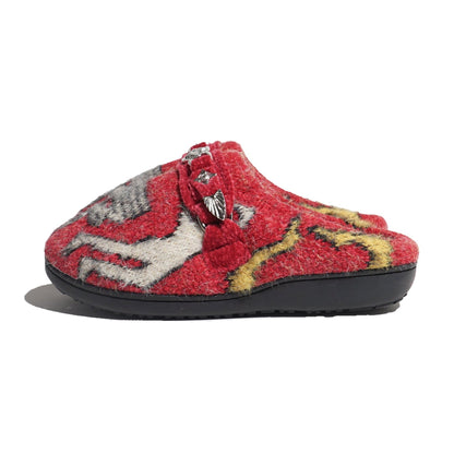 SUBU x TOGA KNIT SLIP-ON RED