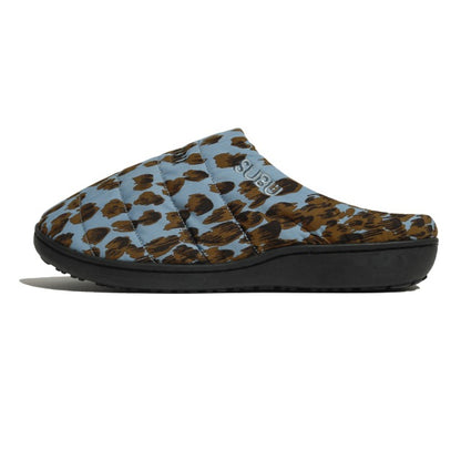 SUBU x NANGA x WACKO MARIA LEOPARD WINTER SANDALS BLUE