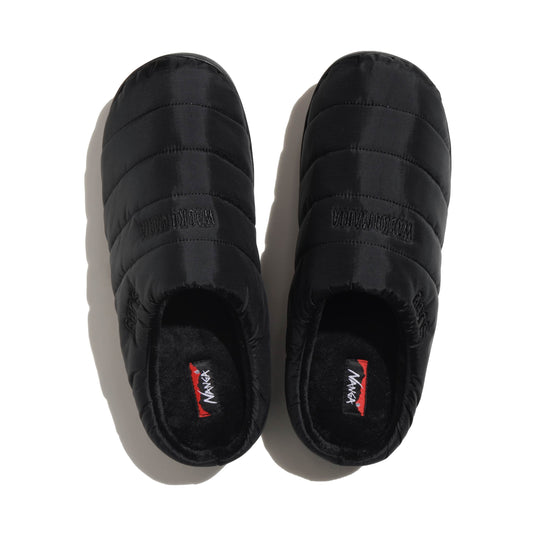 SUBU x NANGA x WACKO MARIA AURORA TEX WINTER SANDALS BLACK