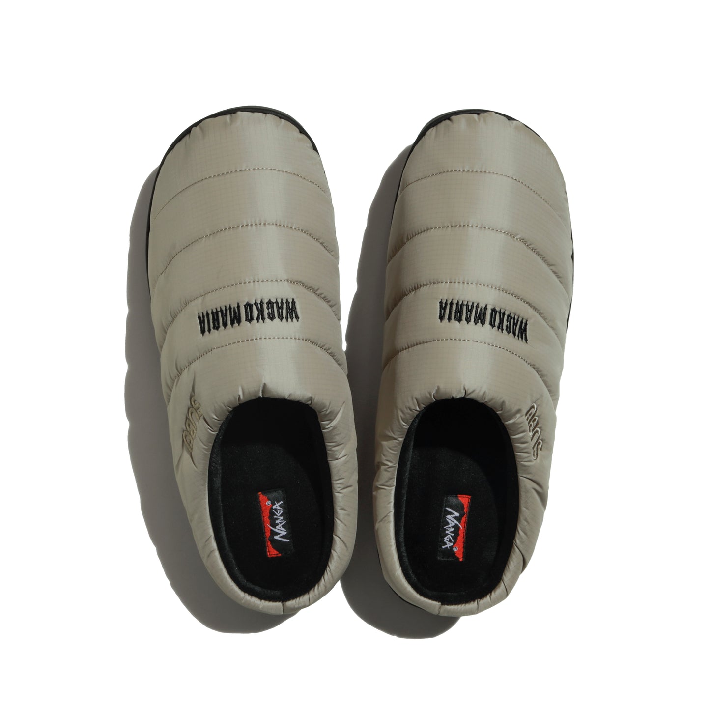 SUBU x NANGA x WACKO MARIA AURORA TEX WINTER SANDALS BEIGE