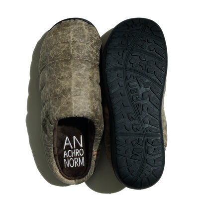 SUBU x ANACHRONORM DIRTPAINT NYLON SANDAL BEIGE