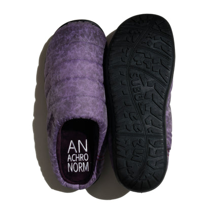 SUBU x ANACHRONORM DIRTPAINT NYLON SANDAL PURPLE