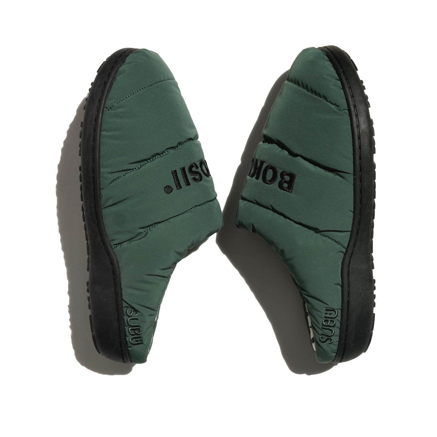 SUBU x BOKU HA TANOSII ボクタノパフサンダル Green