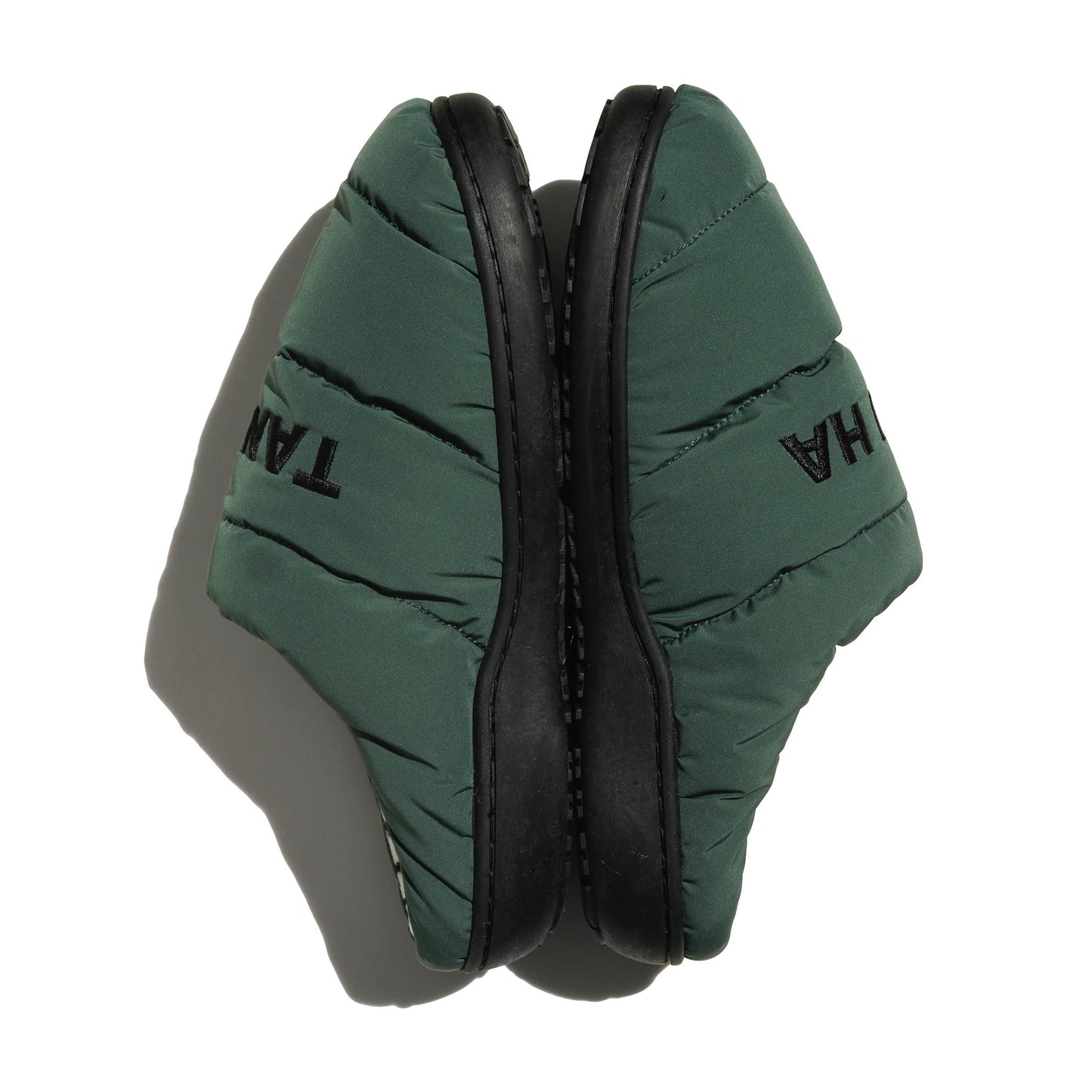 SUBU x BOKU HA TANOSII ボクタノパフサンダル Green