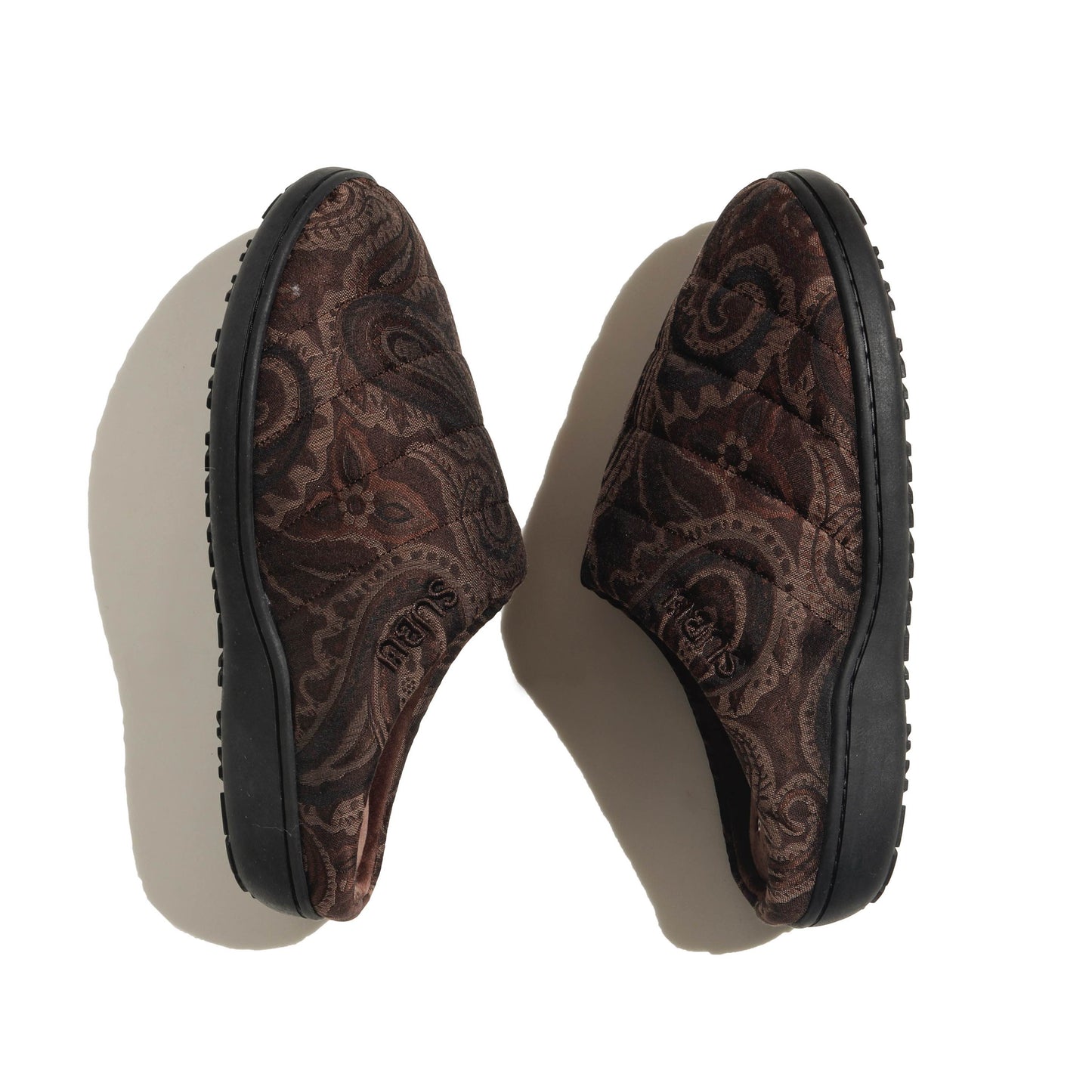 SUBU x superNova. Paisley Jacquard Brown