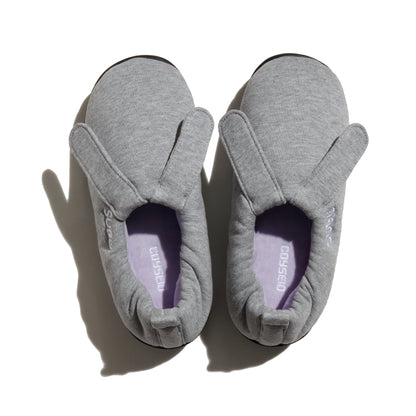 SUBU x COYSEIO BUNNY SWEAT PADDING SHOES MELANGE GREY