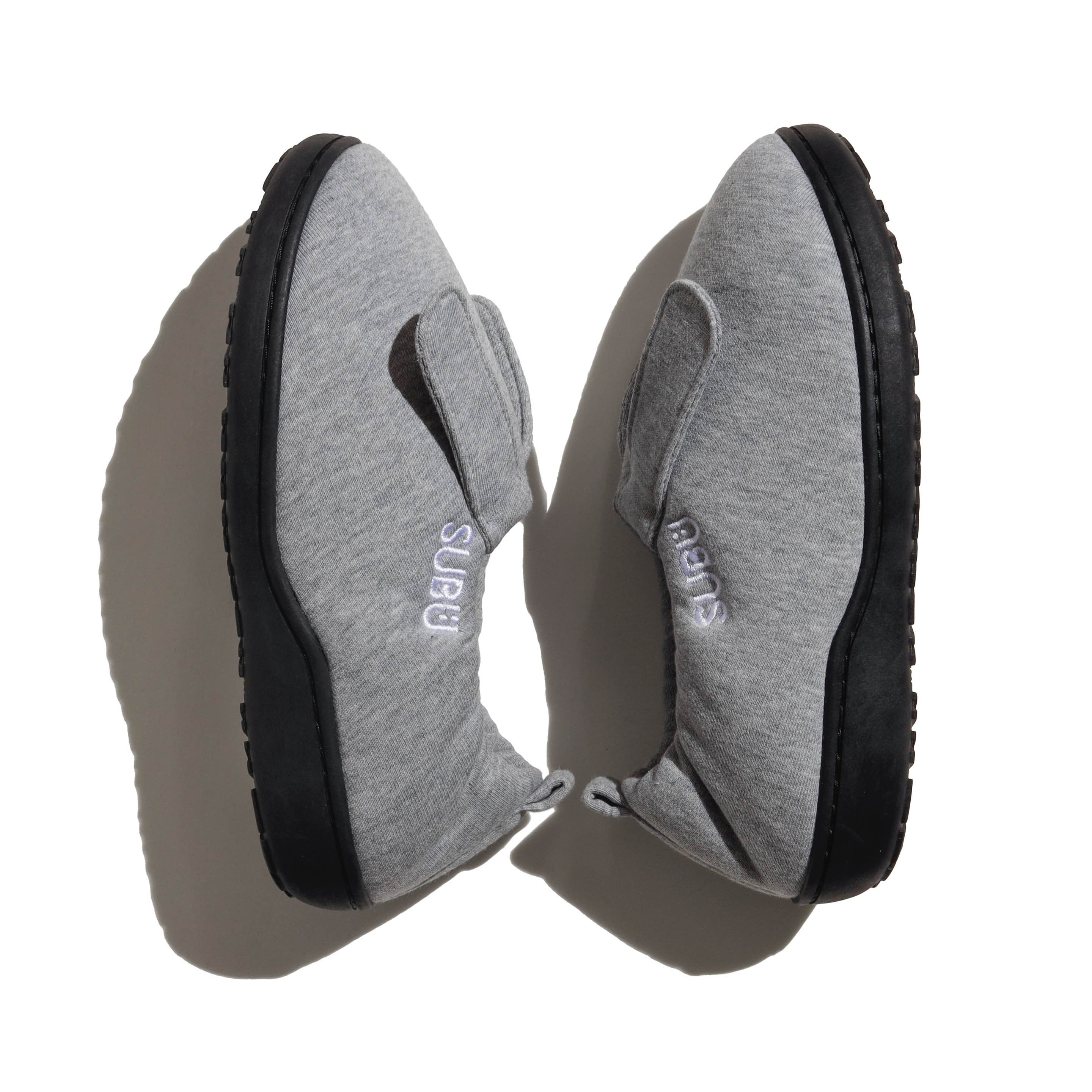 SUBU x COYSEIO BUNNY SWEAT PADDING SHOES MELANGE GREY – SUBU