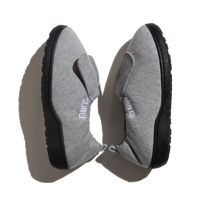 SUBU x COYSEIO BUNNY SWEAT PADDING SHOES MELANGE GREY